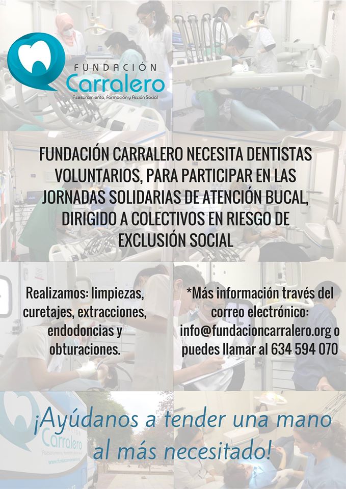 Colabora con Fundación Carralero y ayuda a tender una mano al más necesitado