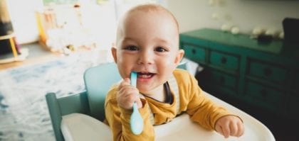 dentición en los niños