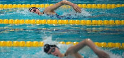 salud bucodental en nadadores