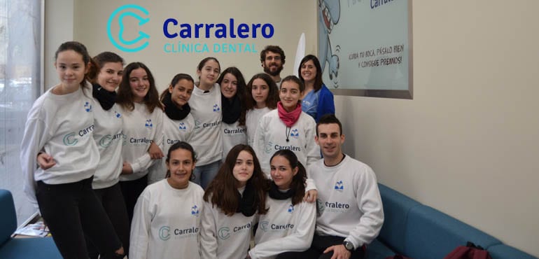Alumnos de 1º de ESO del colegio Claret visitan Clínica Carralero